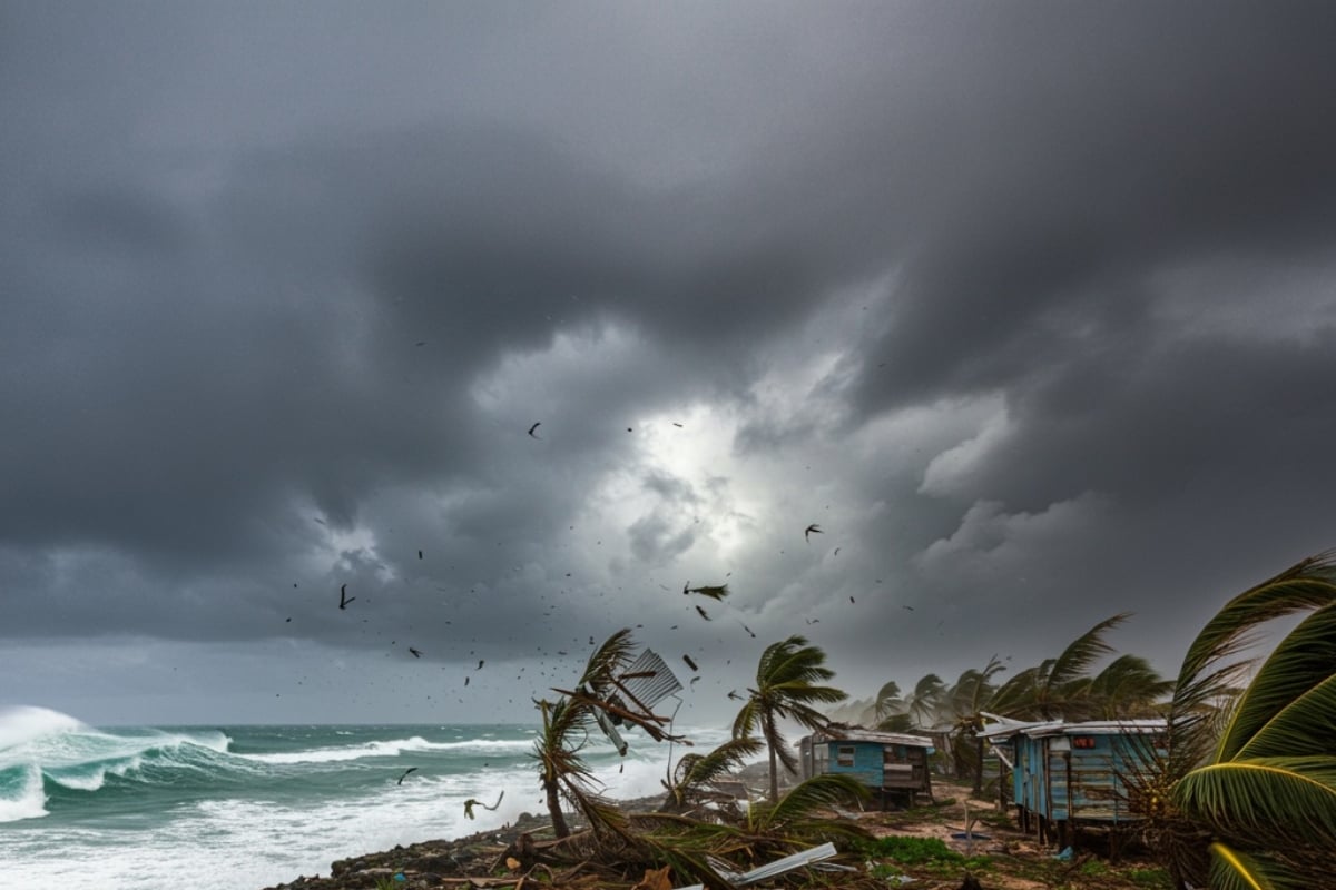 Huracán Lowell y ola de calor, Hurricane Lowell Moves Away From Hawaii as Heat Wave Grips Central US
